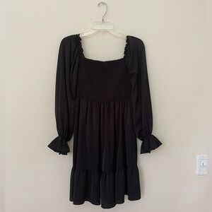 ❄️NWOT❄️ SHEIN Mini Black Long Sleeve Dress